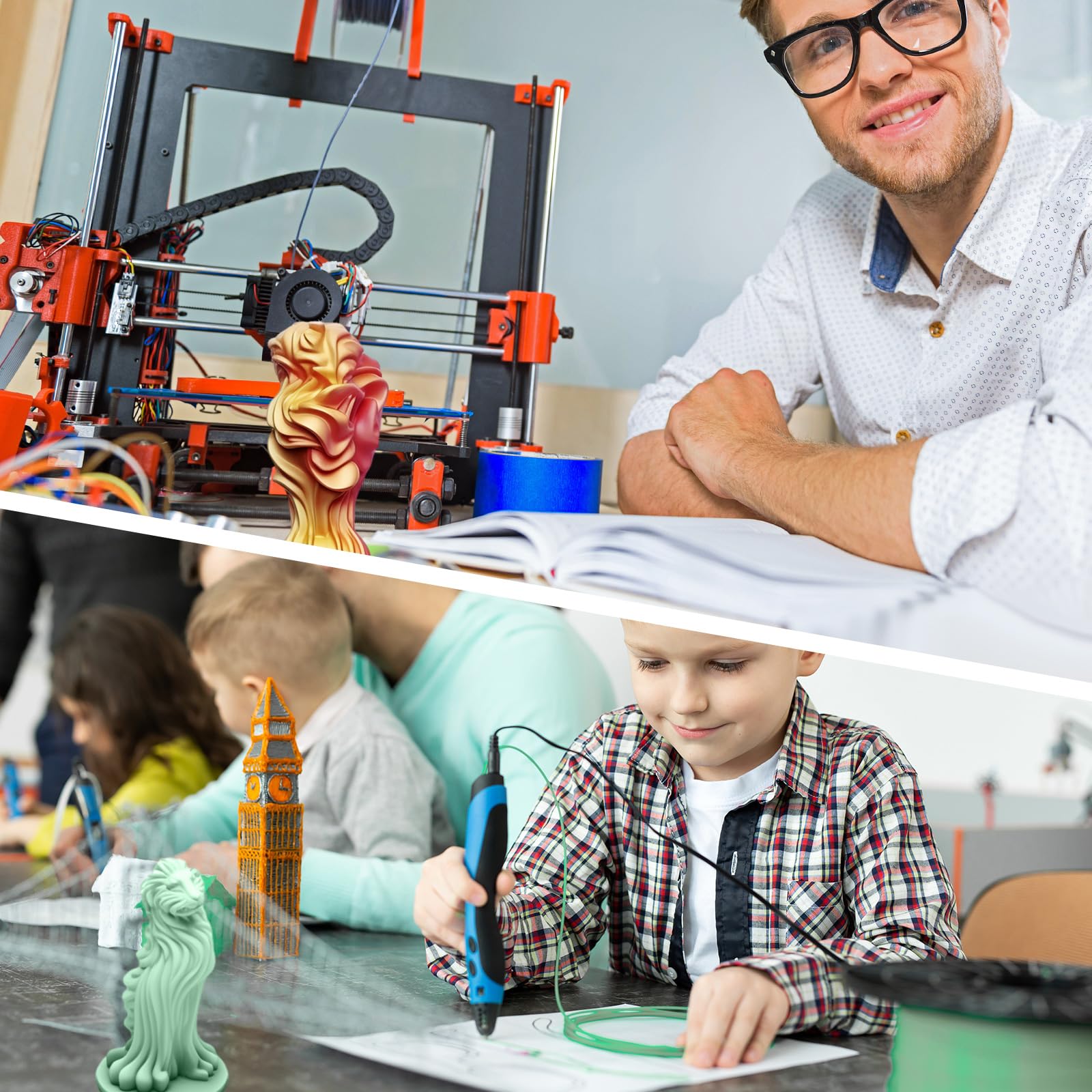 Foto 6 | Filamento Pangda Multicolor Pla Para Impresora 3d  1 75 Mm Y 1 5 Kg - Venta Internacional.