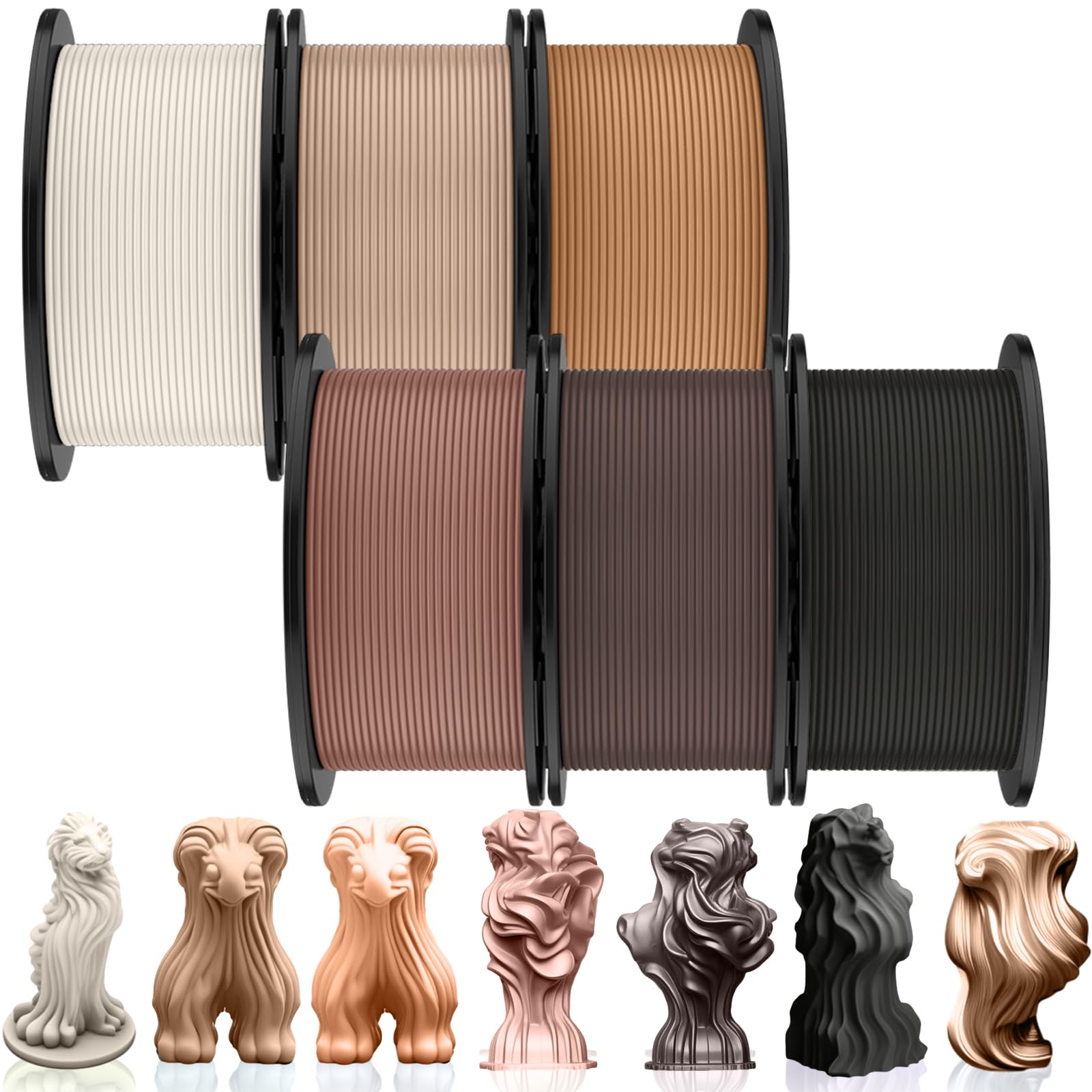 Foto 1 | Filamento Pangda Multicolor Pla Para Impresora 3d  1 75 Mm Y 1 5 Kg - Venta Internacional.