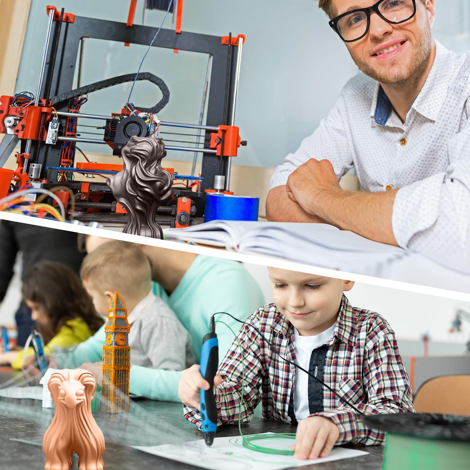 Foto 6 | Filamento Pangda Multicolor Pla Para Impresora 3d  1 75 Mm Y 1 5 Kg - Venta Internacional.