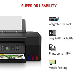 Foto 3 | Impresora De Inyección De Tinta Inalámbrica Multifunción Canon Megatank G3270 - Venta Internacional.