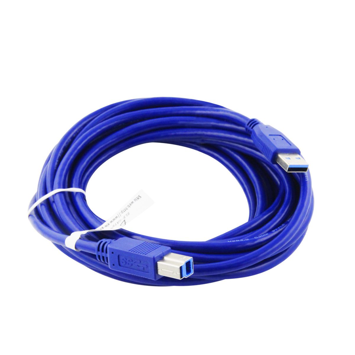 Foto 2 pulgar | Cable Usb 3.0 Ab De Alta Velocidad 5 Mt Para Impresora O Hdd Elegate Azul