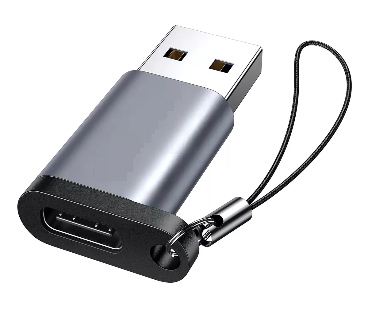 Foto 2 pulgar | Convertidor Usb C A Usb A 3.0 Velocidad 5gbps  Eo Safe Imports Esi-18603 Gris