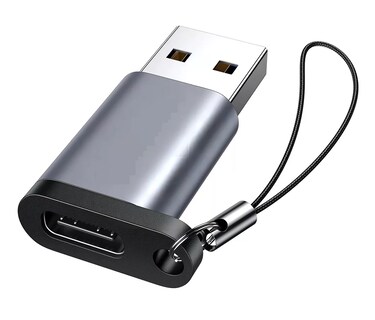 Foto 1 | Convertidor Usb C A Usb A 3.0 Velocidad 5gbps Eo Safe Imports Esi-18603 Gris
