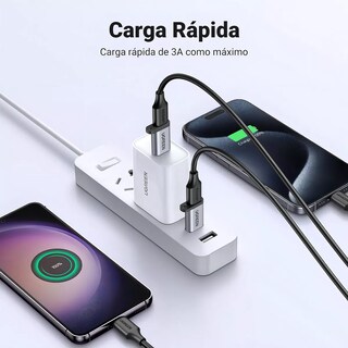 Foto 2 | Convertidor Usb C A Usb A 3.0 Velocidad 5gbps Eo Safe Imports Esi-18603 Gris