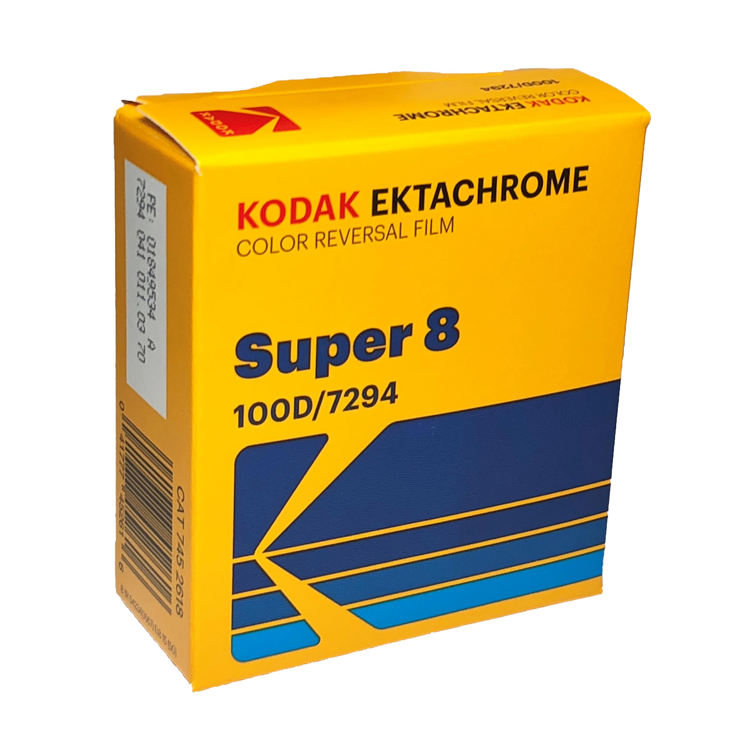 Cartucho De Película Kodak Super 8 Color Reversal Ektachrom 100d 7294 - Venta Internacional.