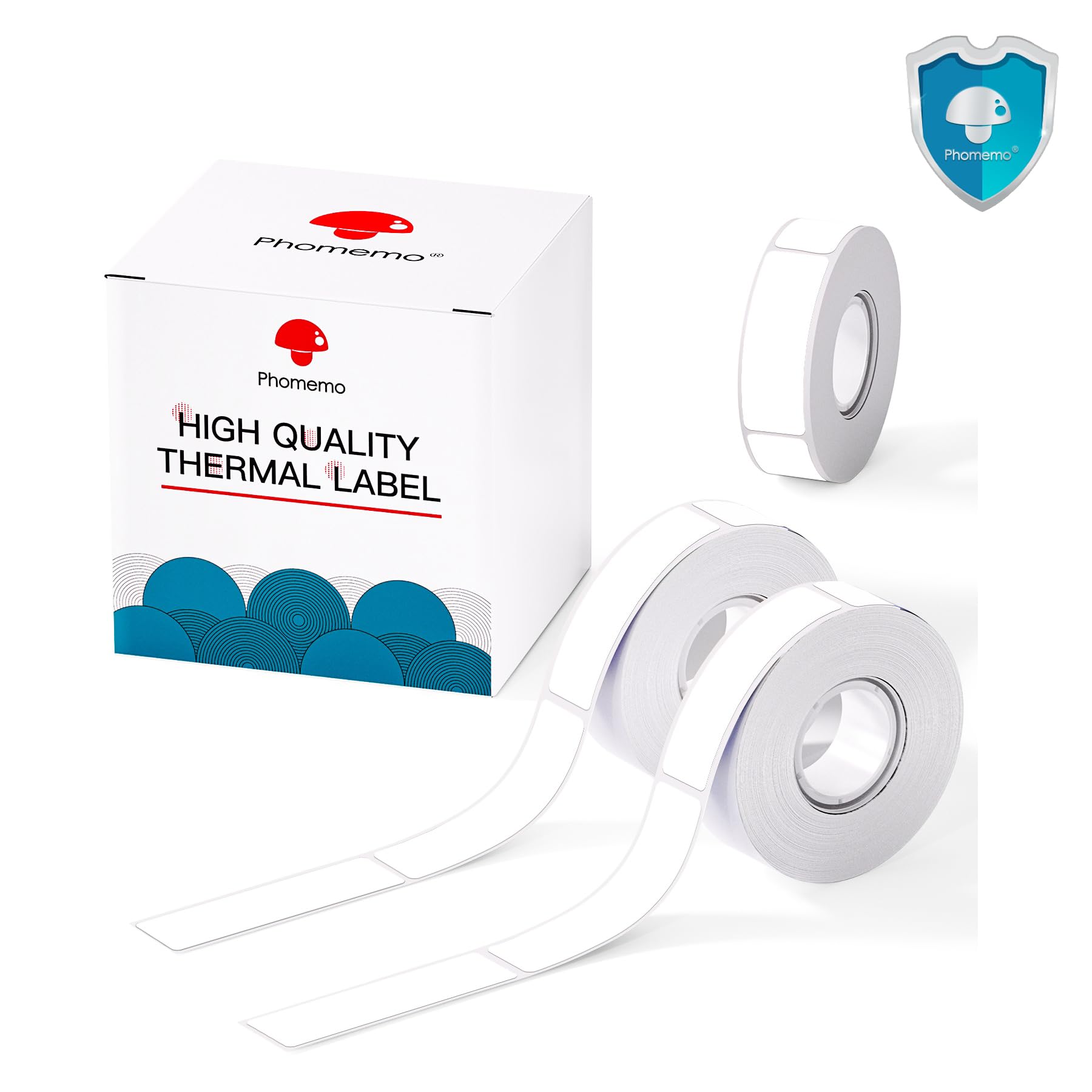 Foto 1 | Papel Para Etiquetas Phomemo D30, Adhesivo Térmico, Blanco, 160 Etiquetas - Venta Internacional.