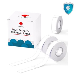 Foto 1 | Papel Para Etiquetas Phomemo D30, Adhesivo Térmico, Blanco, 160 Etiquetas - Venta Internacional.
