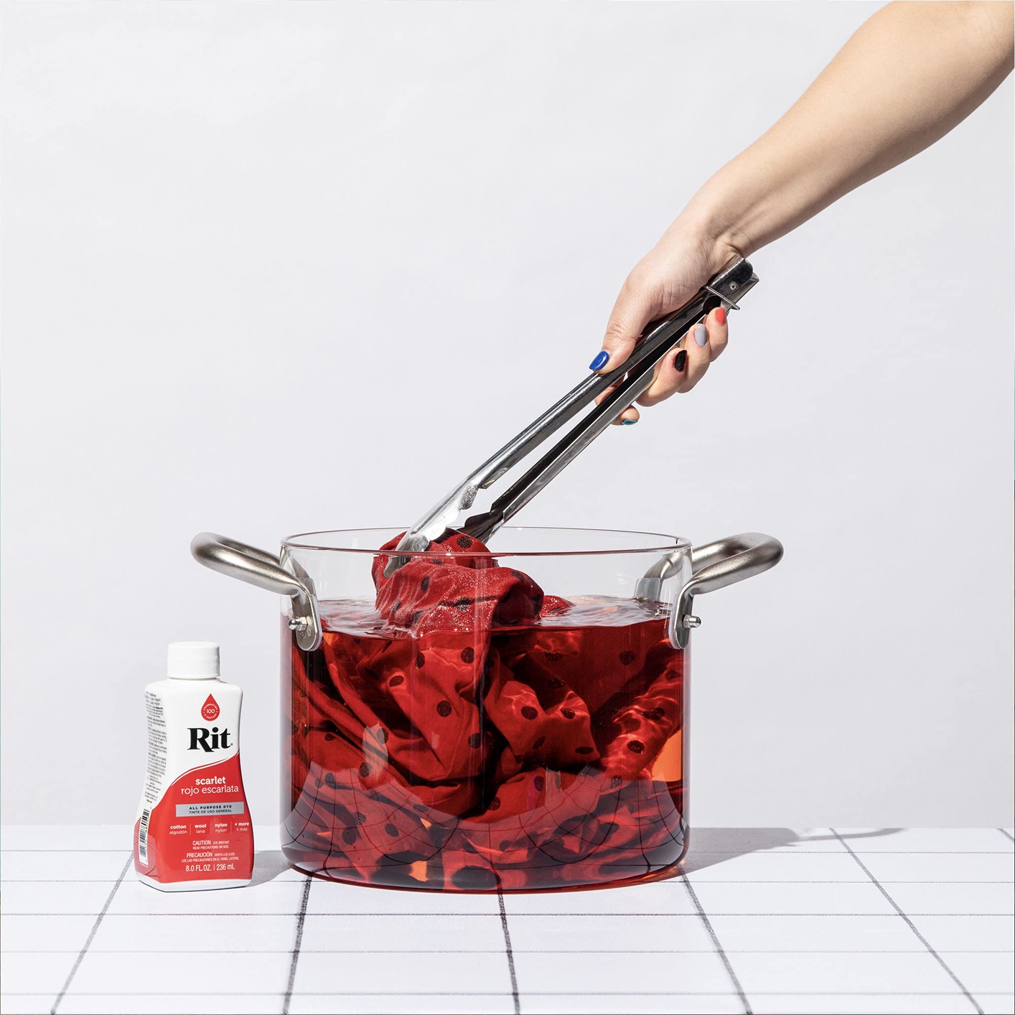 Foto 4 pulgar | Tinte Para Telas Rit Scarlet Liquid 240 Ml, Paquete De 1 - Venta Internacional.