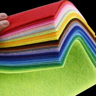Foto 2 | Sábanas De Fieltro Yycraft, Rígidas, 23 Cm X 31 Cm, 2 Mm De Grosor, Color Rosa Intenso, Paquete De 12 - Venta Inte