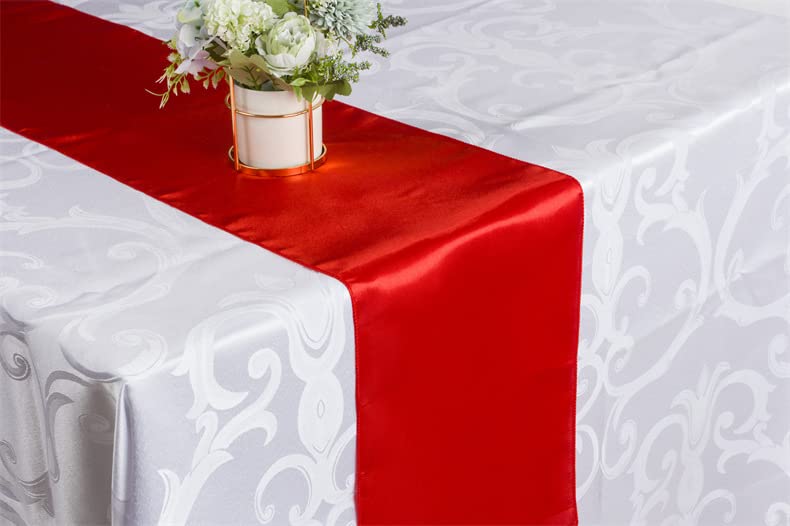 Foto 7 | Cinta Yycraft De Tela Satinada De 15 Cm De Ancho Y 20 M De Largo, Color Rojo - Venta Internacional.