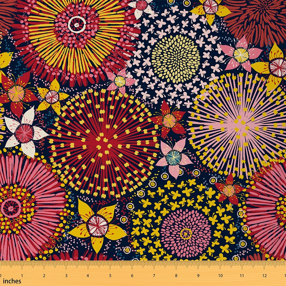Foto 1 | Tela Castle Fairy Dandelion, Impermeable, 100% Poliéster, 1 Yarda - Venta Internacional.
