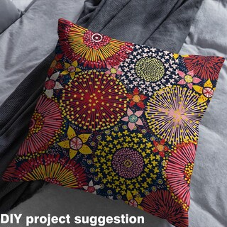 Foto 3 | Tela Castle Fairy Dandelion, Impermeable, 100% Poliéster, 1 Yarda - Venta Internacional.