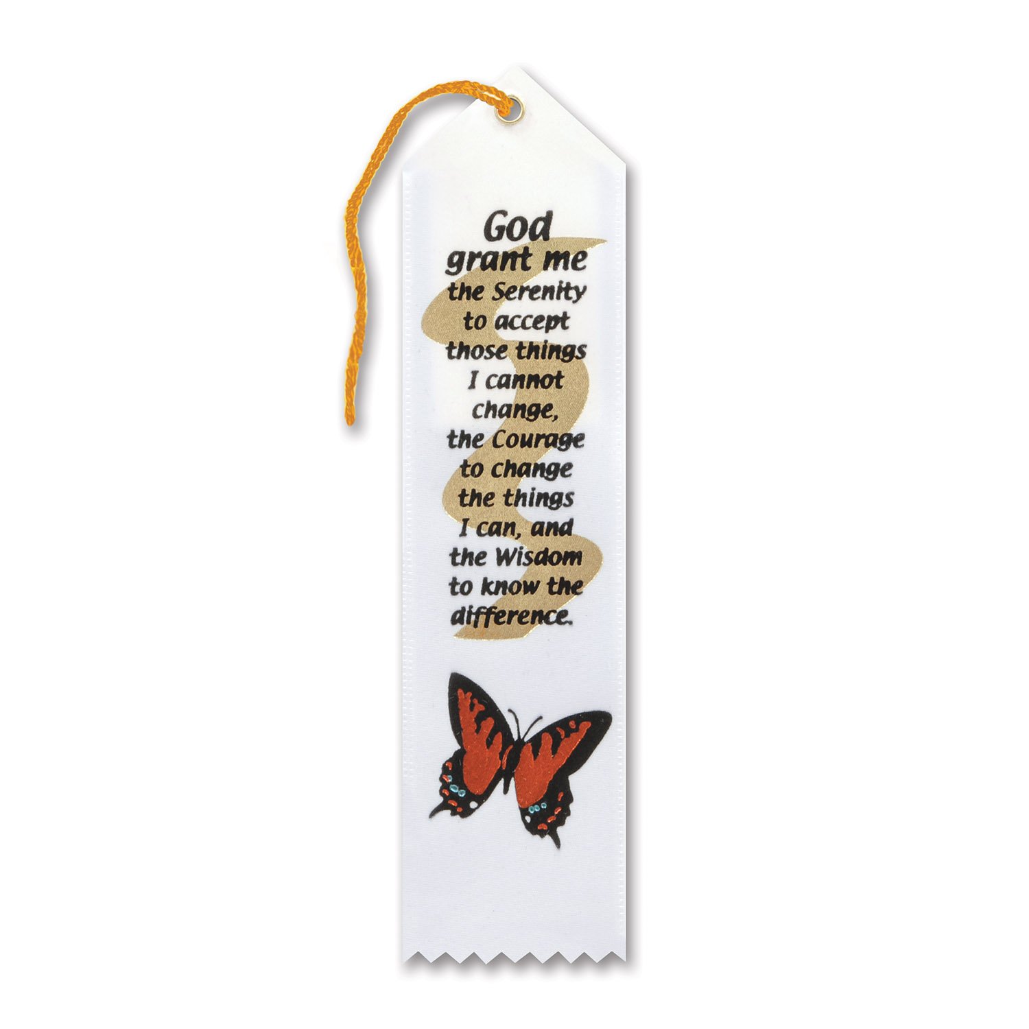 Foto 2 pulgar | Ribbon Beistle Serenity Prayer, Invitado De Honor, Paquete De 1 - Venta Internacional.