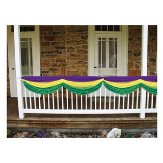 Foto 1 | Banderines De Tela Beistle Mardi Gras Para Decoración De Fiestas, 180 Cm - Venta Internacional.