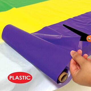 Foto 3 | Rollo De Mesa Beistle Mardi Gras De Plástico De 40 X 30 M - Venta Internacional.