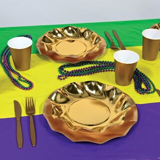 Foto 4 | Rollo De Mesa Beistle Mardi Gras De Plástico De 40 X 30 M - Venta Internacional.
