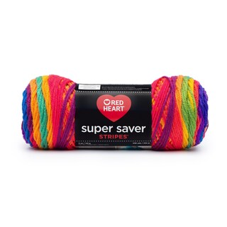 Foto 1 | Rayas Favoritas De Yarn Red Heart Rh Super Saver Stripes - Venta Internacional.