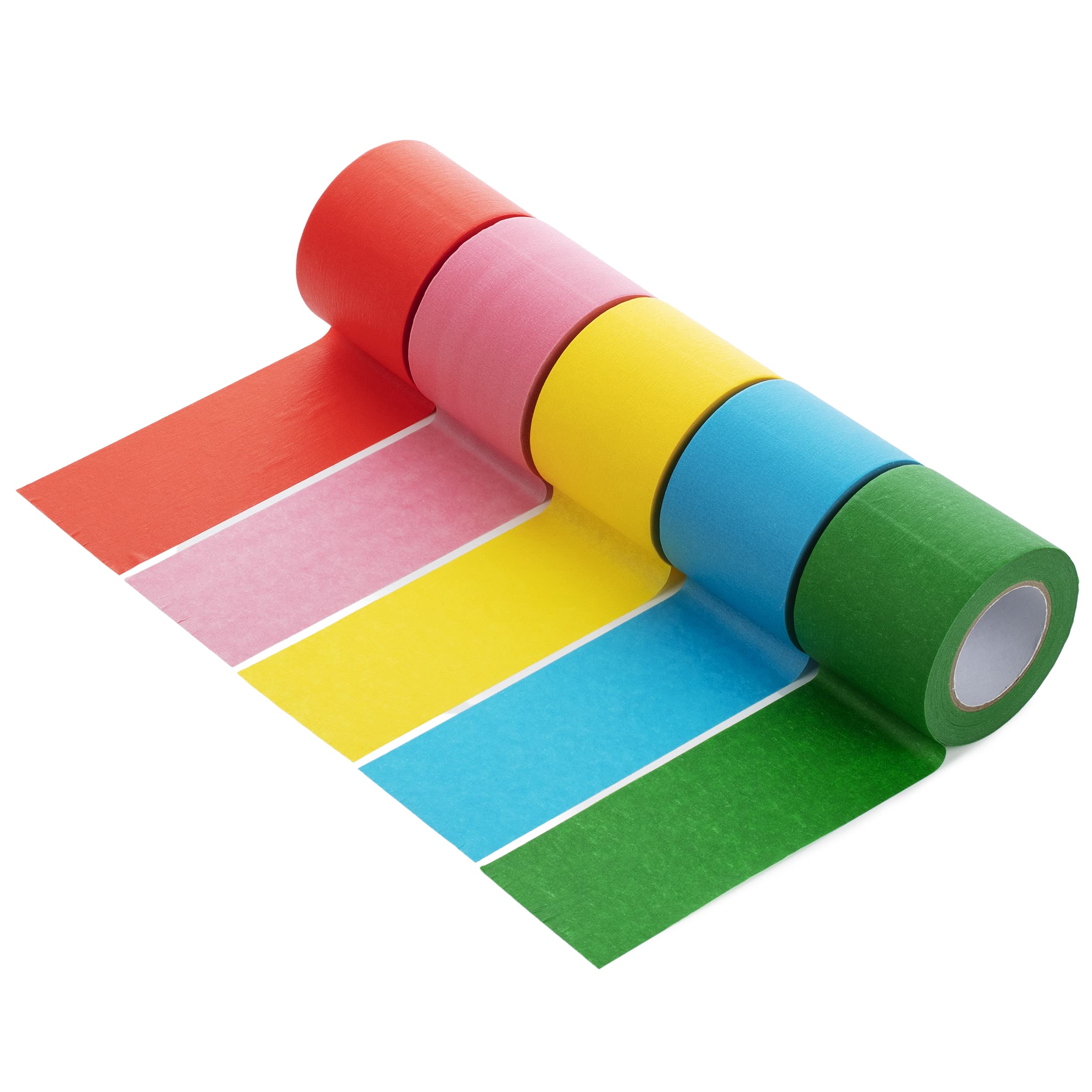 Foto 1 | Cinta Adhesiva De Colores Mr. Pen, 16 M, 5 Rollos De Papel De 2 Cm De Ancho - Venta Internacional.