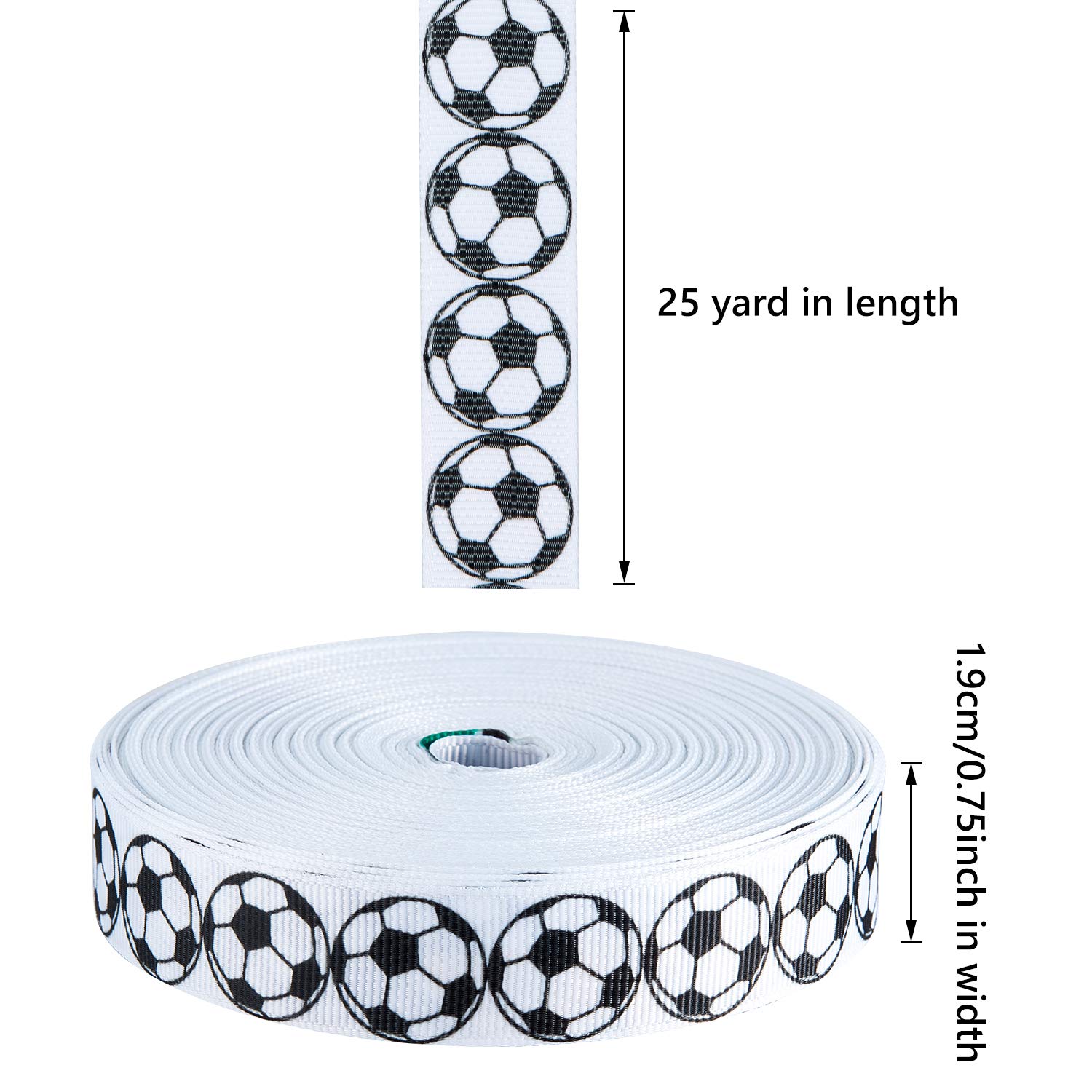 Foto 3 pulgar | Celofan Ribbon Boao Soccer Grogrén 25 Yardas 1 Pieza - Venta Internacional