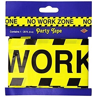 Foto 2 | Cinta Adhesiva Para Fiestas Party Accessory Beistle No Work Zone (1 Unidad) - Venta Internacional.