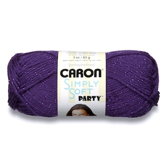 Foto 1 | Yarn Caron Simply Soft Party H97par0006 85 G Estambre Morado - Venta Internacional.