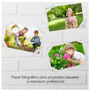 Foto 2 | 1 Paquete Papel Fotográfico Glossy Carta 200gr 100 Hojas