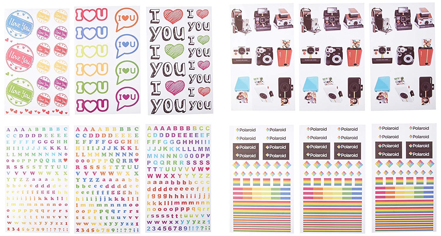 Foto 8 pulgar | Papel Zincado Polaroid Premium De 3.5 X 4.25 Pulgadas, 80 Hojas Y Pegatinas - Venta Internacional.