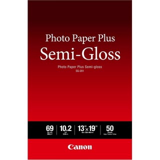 Foto 1 | Papel Fotográfico Canon Sg-201 Semibrillante 13x19 (50 Hojas) - Venta Internacional.