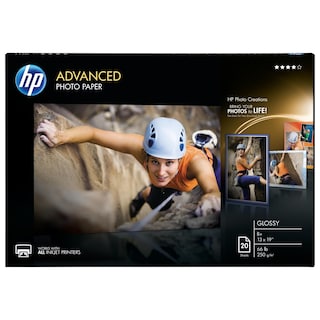 Foto 3 | Papel Fotográfico Hp Advanced Glossy 13x19 Cm, 20 Hojas Cr696a - Venta Internacional.
