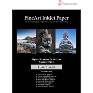Foto 2 | Paquete De Muestras De Papel Hahnemühle Fineart Glossy Inkjet, 14 Hojas - Venta Internacional.