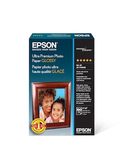 Foto 1 | Papel Fotográfico Epson Ultra Premium Glossy 4x6 (10 X 15 Cm), 100 Hojas - Venta Internacional.