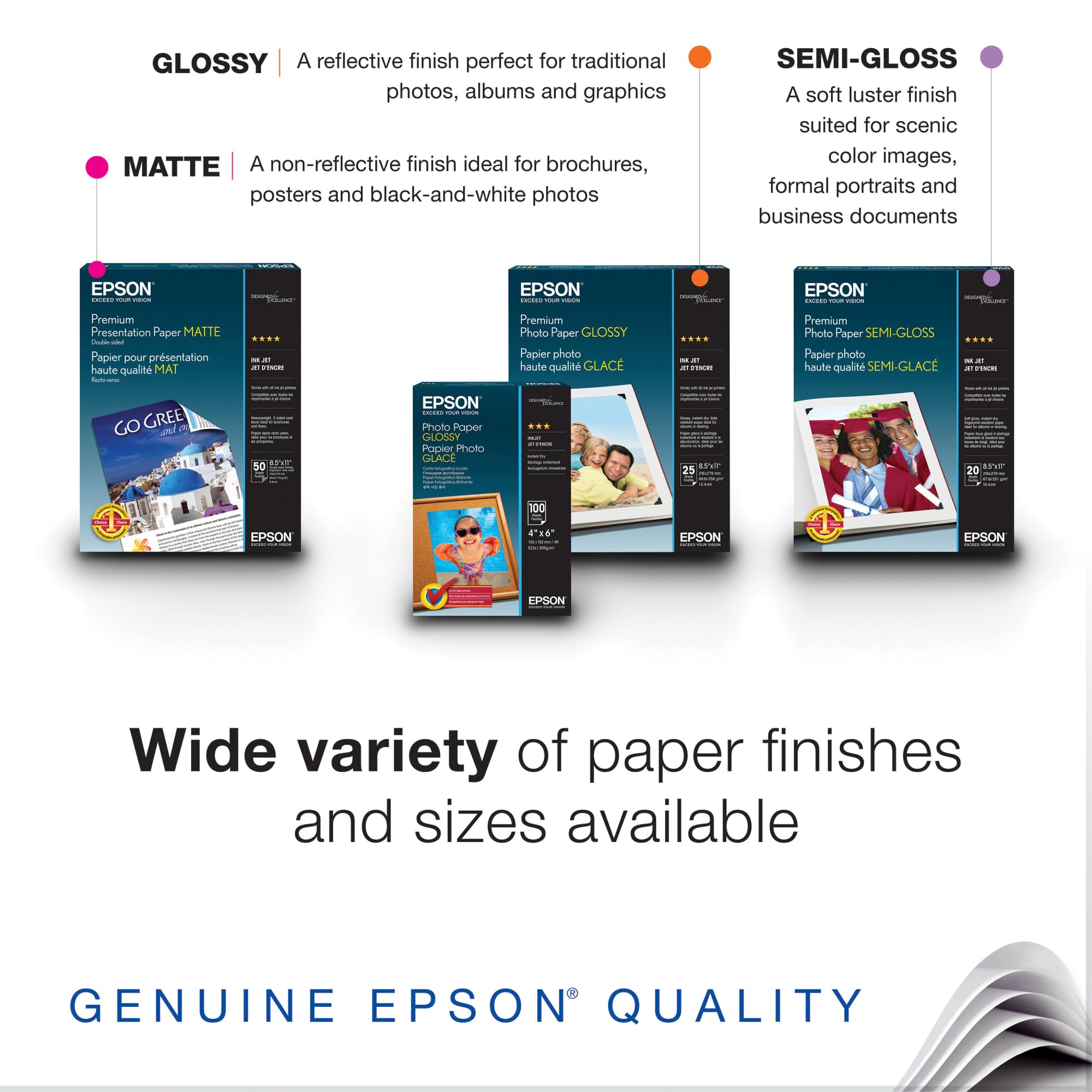 Foto 3 pulgar | Papel Fotográfico Epson Ultra Premium Glossy 5 X 7 Pulgadas, 20 Hojas - Venta Internacional.