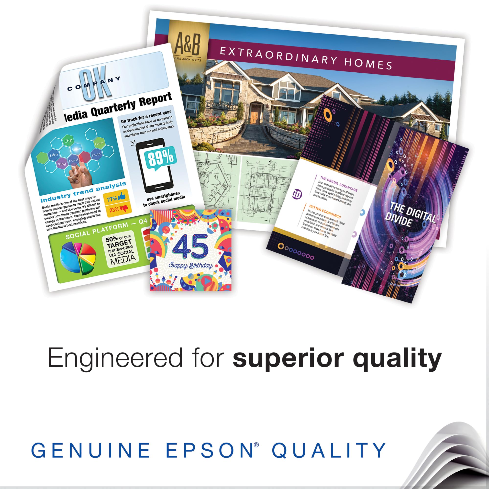 Foto 5 | Papel Fotográfico Epson Ultra Premium Glossy 5 X 7 Pulgadas, 20 Hojas - Venta Internacional.