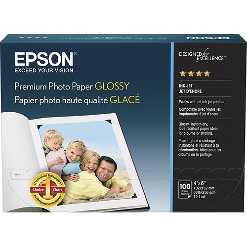 Foto 4 pulgar | Papel Fotográfico Epson Value Glossy 4x6 100 Hojas S400034 - Venta Internacional.