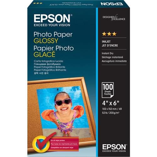 Foto 5 pulgar | Papel Fotográfico Epson Value Glossy 4x6 100 Hojas S400034 - Venta Internacional.
