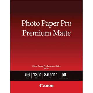 Foto 1 | Papel Fotográfico Canon Pm-101 Pro Premium Matte A4 (21 X 29,7 Cm) - Venta Internacional.