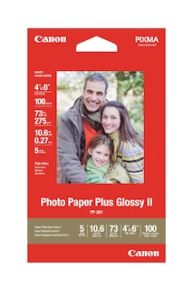 Foto 1 | Papel Fotográfico Canon Photo Paper Plus Glossy Ii 4x6 100 Hojas - Venta Internacional.