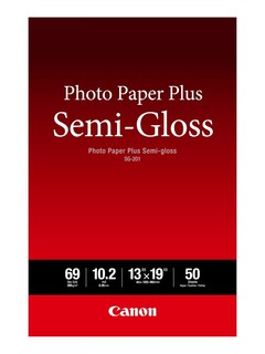 Foto 1 | Papel Fotográfico Canon Photo Paper Plus Semibrillante De 13 X 19 Pulgadas, 20 Hojas - Venta Internacional.