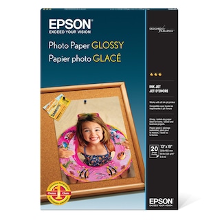 Foto 1 | Papel Fotográfico Epson Glossy 13x19 Pulgadas, 20 Hojas S041143 - Venta Internacional.