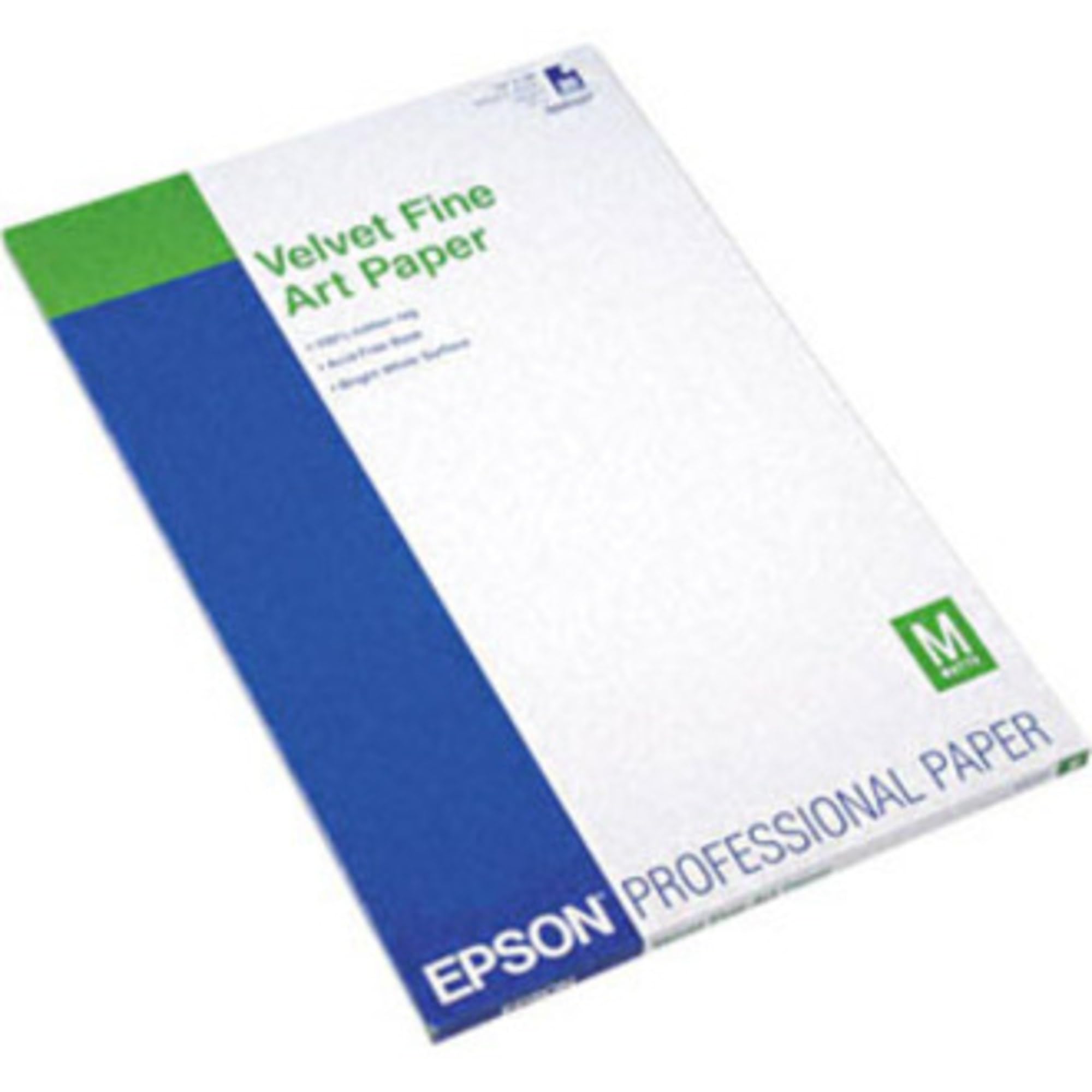 Foto 2 | Art Paper Epson S041637, Terciopelo Fino, 13 X 19 Cm, Blanco, 20 Hojas - Venta Internacional.