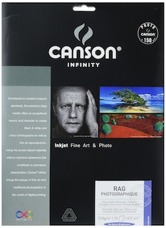Foto 1 | Papel Artístico Canson Infinity Rag Photographique 310 G 25 Sh - Venta Internacional.