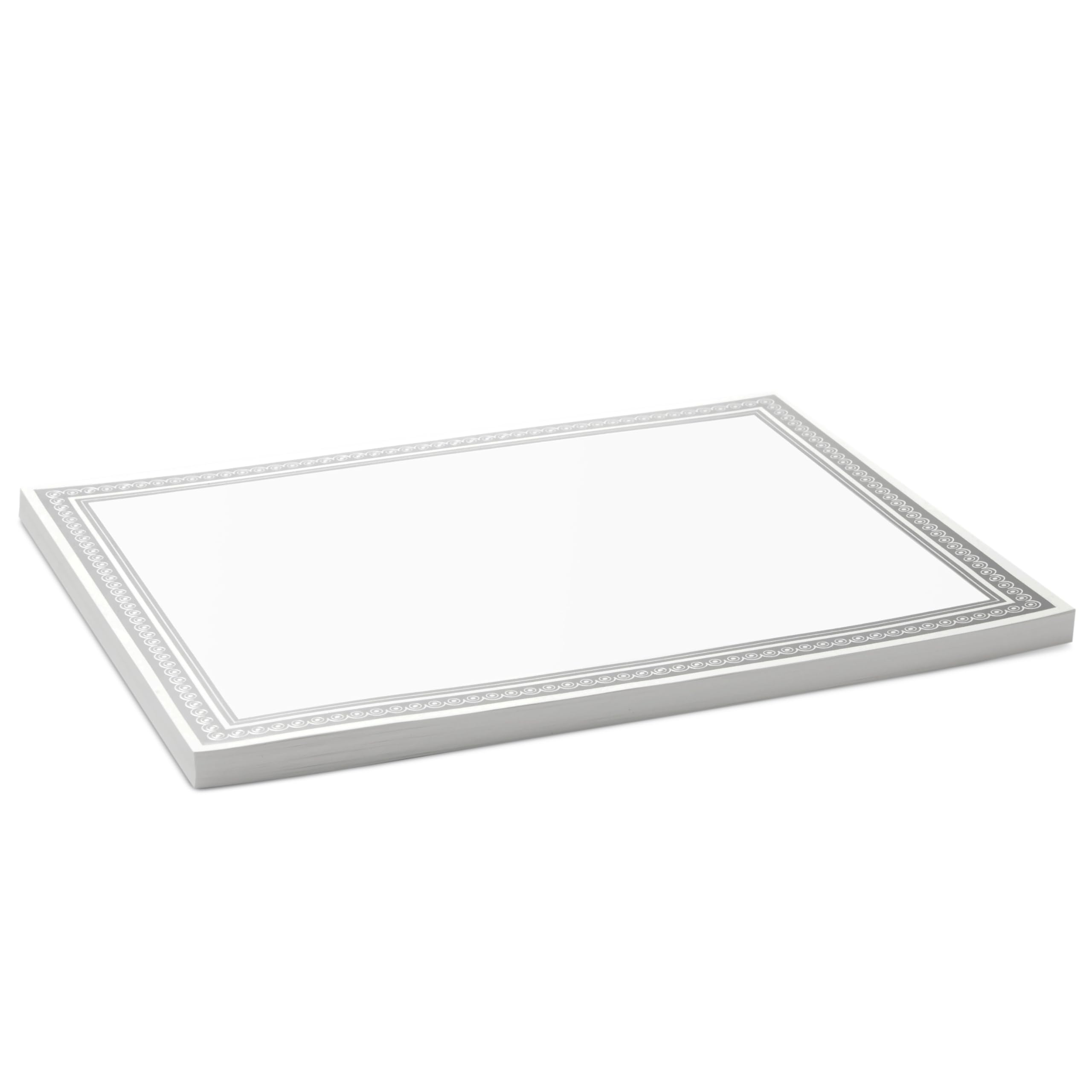 Foto 7 | Papel Certificado Juvale Silver Foil, 50 Hojas, Tamaño A4 - Venta Internacional.