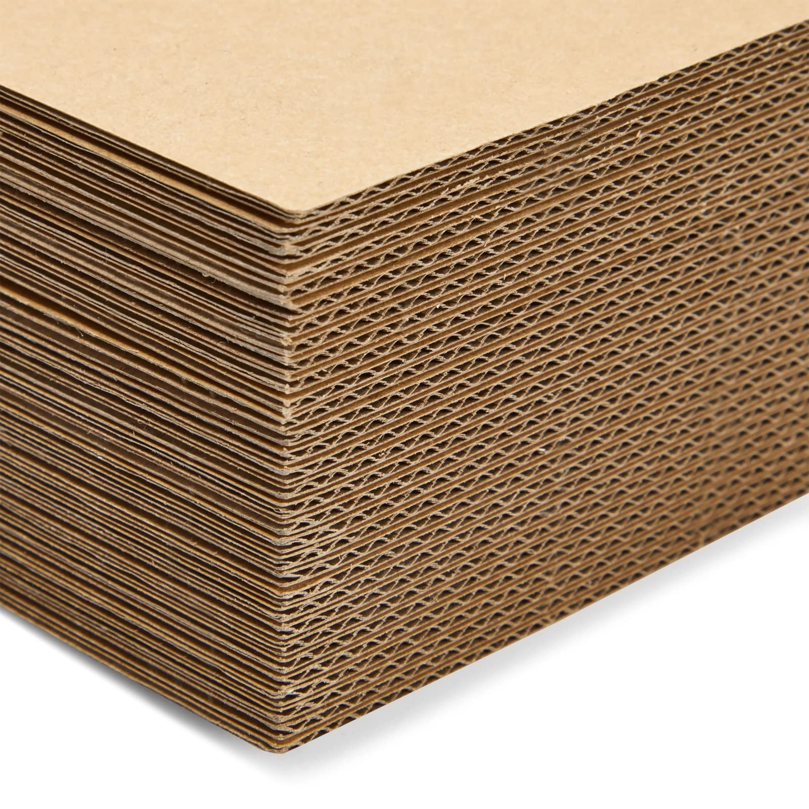 Foto 5 | Láminas De Cartón Corrugado De 5 X 7 X 2 Mm De Grosor, Paquete De 200 - Venta Internacional.