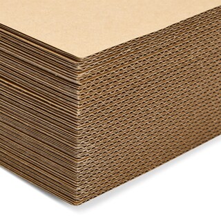 Foto 5 | Láminas De Cartón Corrugado De 5 X 7 X 2 Mm De Grosor, Paquete De 200 - Venta Internacional.