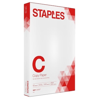 Foto 1 | Papel De Copia Staples 512211 11 X 17, 20 Libras, 92 Pulgadas, Brillo, 500 Hojas - Venta Internacional.