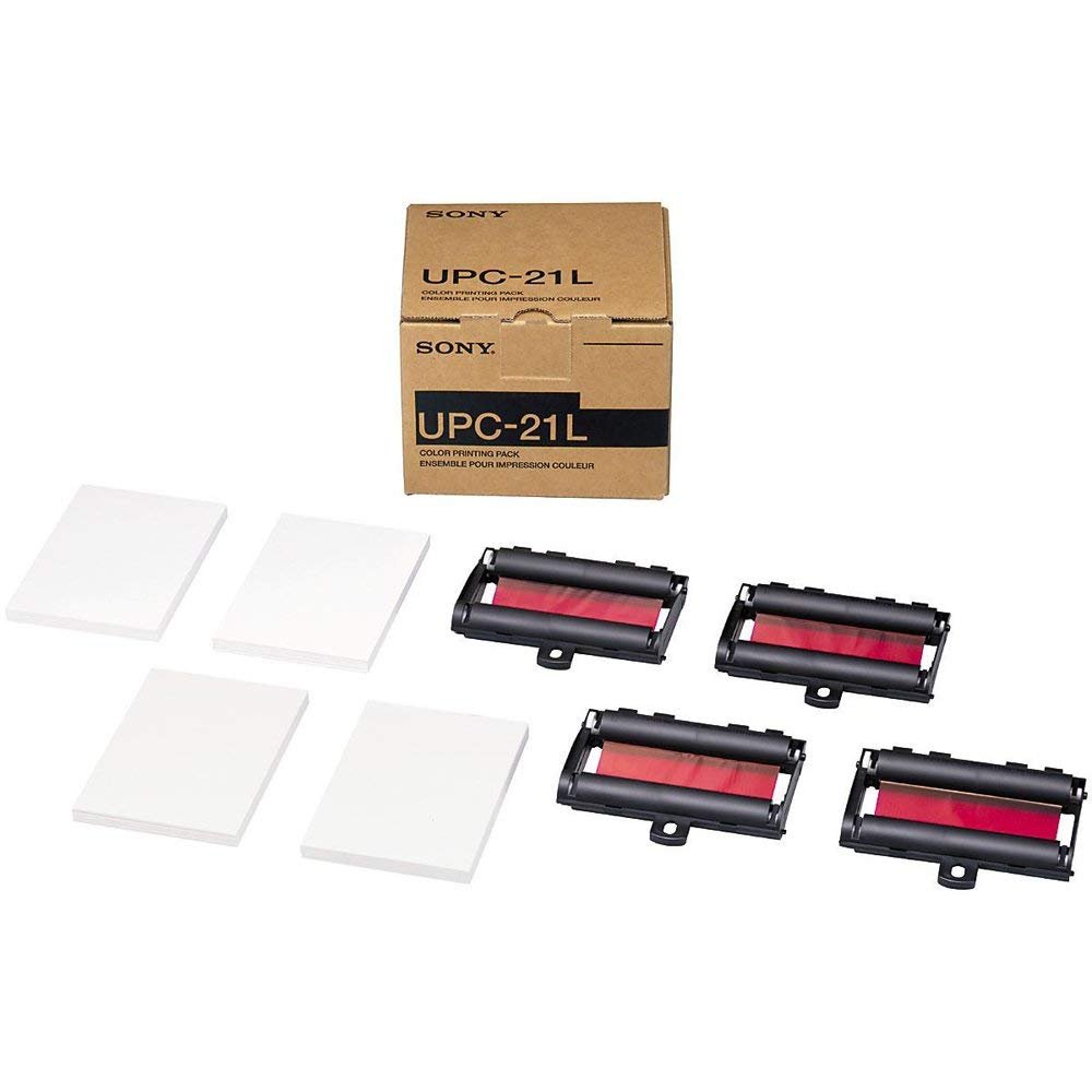 Papel Para Inyección De Tinta Sony Upc-21l, 144 X 100 Mm, Blanco, 200 Hojas - Venta Internacional.