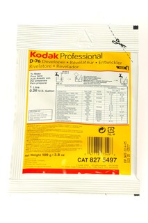 Foto 1 | Film Developer Kodak D-76 En Forma De Polvo Blanco Y Negro De 1 Litro - Venta Internacional.