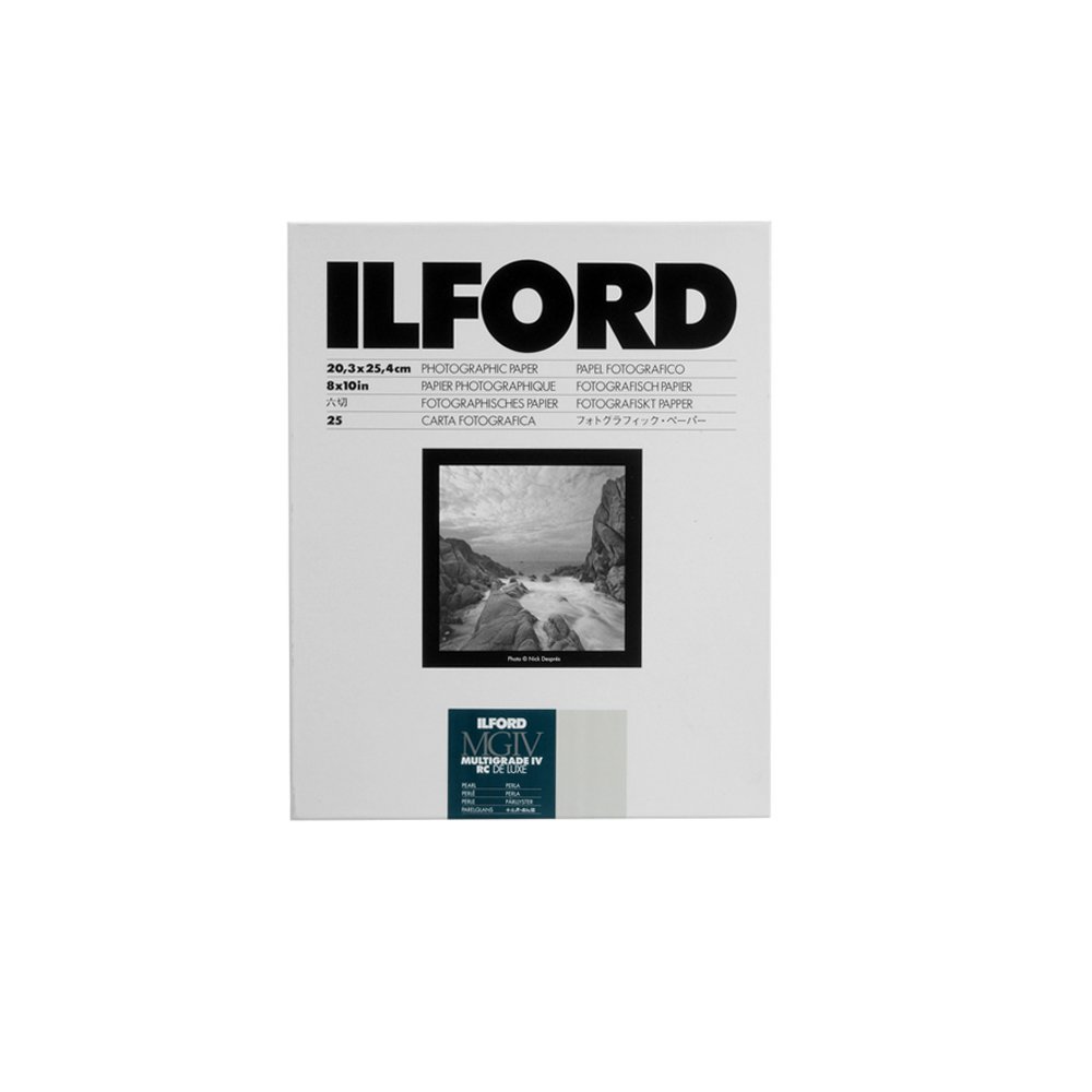 Paper Ilford Multigrade Iv Rc Deluxe Recubierto De Resina Vc 8 X 10 - Venta Internacional.