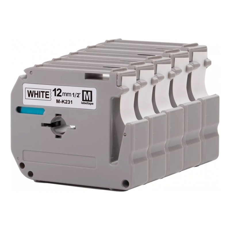 Foto 1 | Cinta Compatible Brother Mk-231 Para Pt-70 Pt-80 De 12 Mm X 8 M - Venta Internacional.