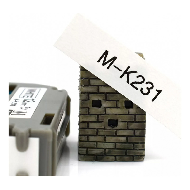 Foto 2 | Cinta Compatible Brother Mk-231 Para Pt-70 Pt-80 De 12 Mm X 8 M - Venta Internacional.